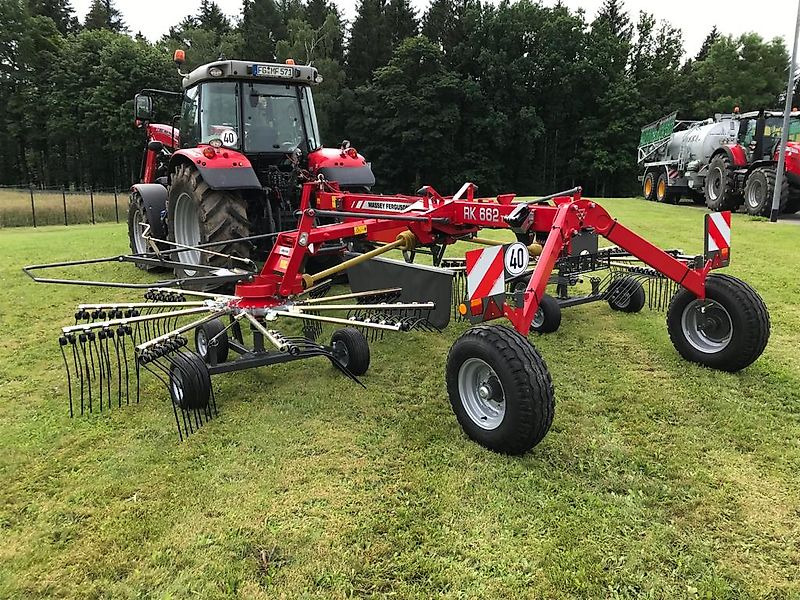 Massey Ferguson MF RK 662 TRC / Fella JURAS 671 - Hooischudder: afbeelding 2 Massey Ferguson MF RK 662 TRC / Fella JURAS 671 - Hooischudder: afbeelding 2
