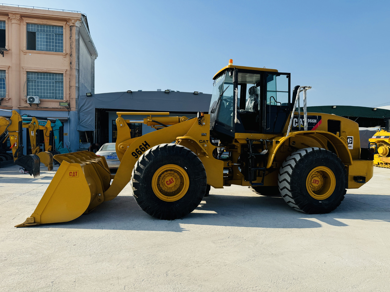 Wiellader Caterpillar 966 CAT966H 966F 966G Used Front Wheel Loader Heavy Duty Equipment Secondhand Loaders for Sale: afbeelding 7