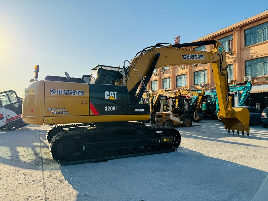 Rupsgraafmachine Caterpillar CAT 320D Used Excavator Secondhand Crawler Excavators CAT 320CL 320D2 320GC 320GX 20 Ton Excavator in Great Work Performance: afbeelding 7