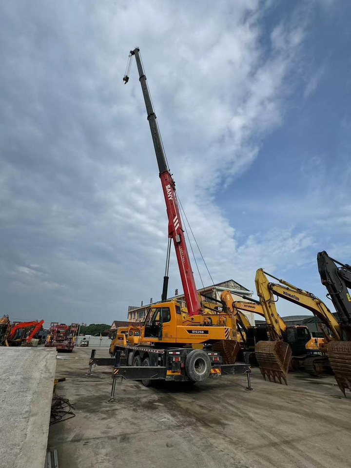 Mobiele kraan Sany Used Truck Crane 25 Ton with Excellent Work Performance and 1 year Warrenty: afbeelding 11