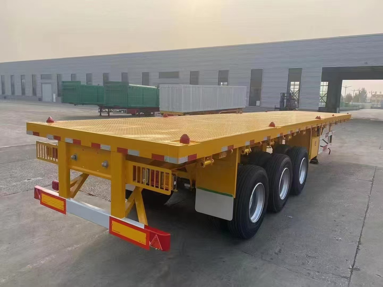 Nieuw Dieplader oplegger ZHICHENG Semi Flat Bed Low Bed in New Condition: afbeelding 32