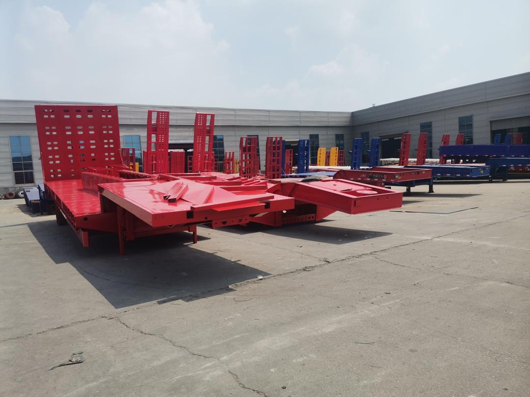 Nieuw Dieplader oplegger ZHICHENG Semi Flat Bed Low Bed in New Condition: afbeelding 10