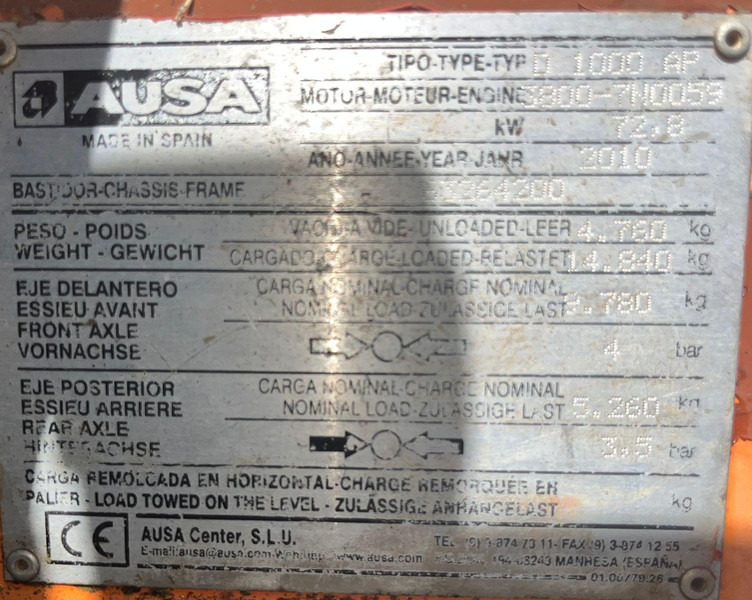 AUSA D1000AP - Kiepwagen: afbeelding 4 AUSA D1000AP - Kiepwagen: afbeelding 4