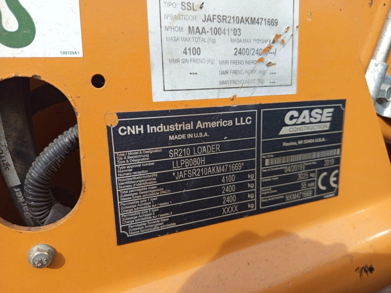 Case SR210 - Wiellader: afbeelding 5 Case SR210 - Wiellader: afbeelding 5