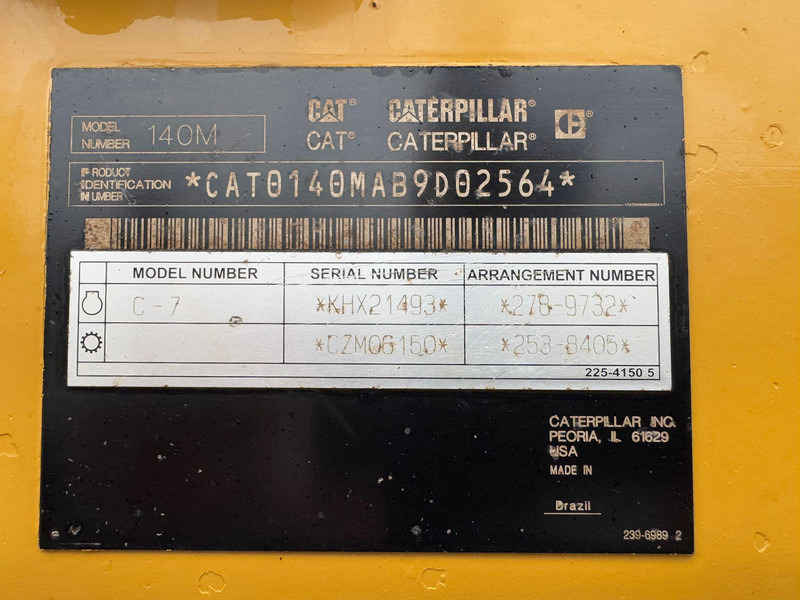 Caterpillar 140M **Matriculada en Espana** - Grader: afbeelding 3 Caterpillar 140M **Matriculada en Espana** - Grader: afbeelding 3