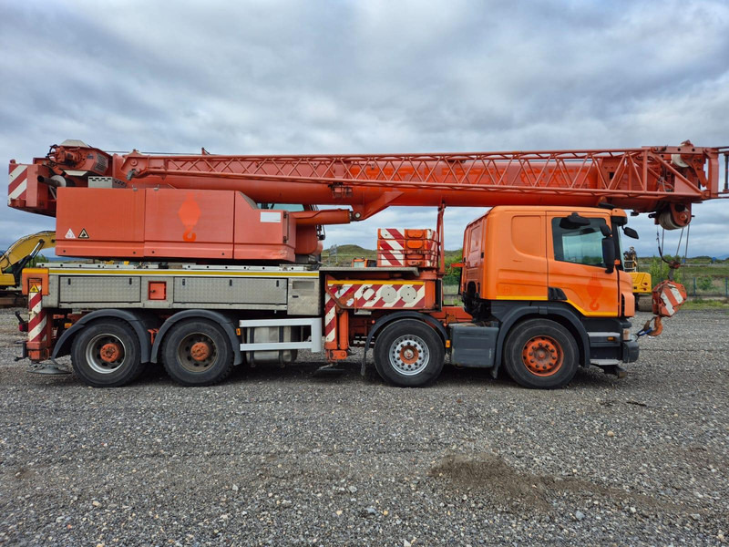 Tadano Faun HK40 Scania P380CB 8x4 - Mobiele kraan: afbeelding 4 Tadano Faun HK40 Scania P380CB 8x4 - Mobiele kraan: afbeelding 4