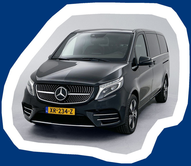 Mercedes-Benz V-Klasse 220d Lang Avantgarde Edition 8 Persoons Elektr schuifdeuren Nappa Leder Pano 8 zitplaatsen Geel kenteken - Personenwagen: afbeelding 1 Mercedes-Benz V-Klasse 220d Lang Avantgarde Edition 8 Persoons Elektr schuifdeuren Nappa Leder Pano 8 zitplaatsen Geel kenteken - Personenwagen: afbeelding 1