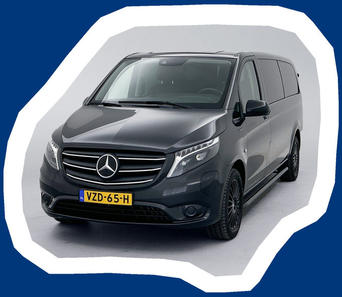 Kleine bestelwagen, Bestelwagen met dubbele cabine Mercedes-Benz eVito Extra Lang DC Dubbele Cabine Leder 285KM WLTP Actieradius LED Navigatie Achteruitrijcamera Apple Carplay/Android Auto: afbeelding 1