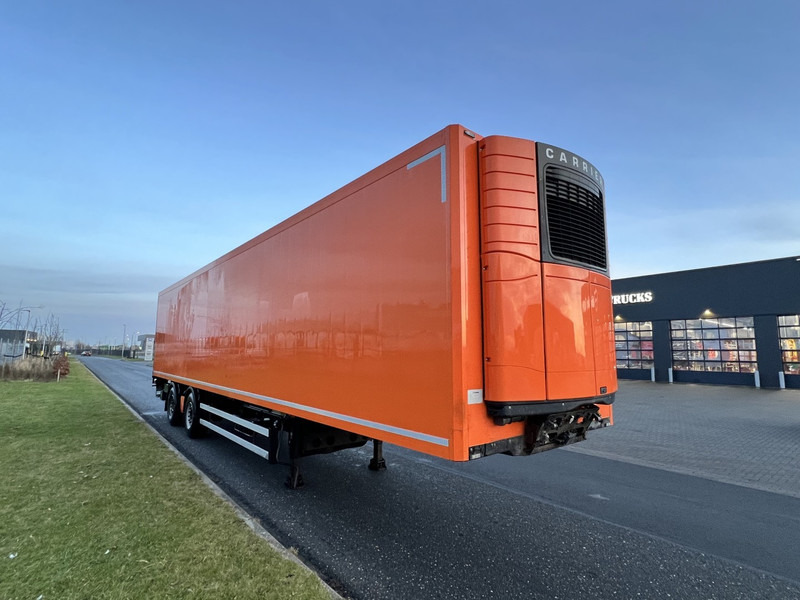 Koelwagen oplegger Krone 2- Assige Koeltrailer Carrier / laadklep / stuuras tridec: afbeelding 6