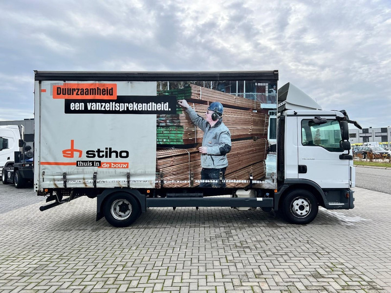 MAN TGL 150 4x2 Bakwagen Schuifzeilbak - Schuifzeilen vrachtwagen: afbeelding 4 MAN TGL 150 4x2 Bakwagen Schuifzeilbak - Schuifzeilen vrachtwagen: afbeelding 4