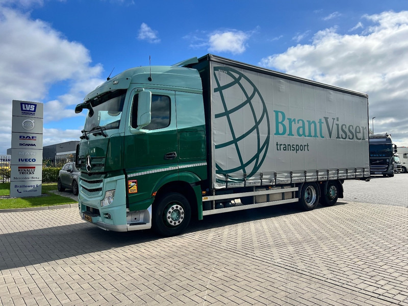 Mercedes-Benz Actros 2745 6x2 bakwagen Schuifzeilen - Schuifzeilen vrachtwagen: afbeelding 1 Mercedes-Benz Actros 2745 6x2 bakwagen Schuifzeilen - Schuifzeilen vrachtwagen: afbeelding 1