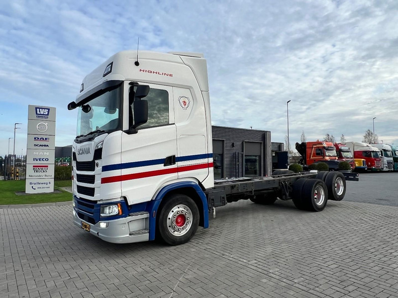 Scania S450 6x2 chassis cabine Retarder / Alcoa / Standclima / 715cm - Chassis vrachtwagen: afbeelding 1 Scania S450 6x2 chassis cabine Retarder / Alcoa / Standclima / 715cm - Chassis vrachtwagen: afbeelding 1