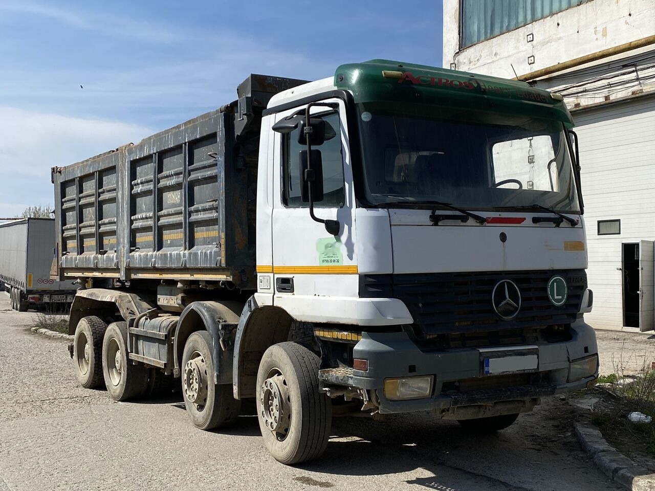 Mercedes-Benz ACTROS MP1 - Kipper vrachtwagen: afbeelding 2 Mercedes-Benz ACTROS MP1 - Kipper vrachtwagen: afbeelding 2