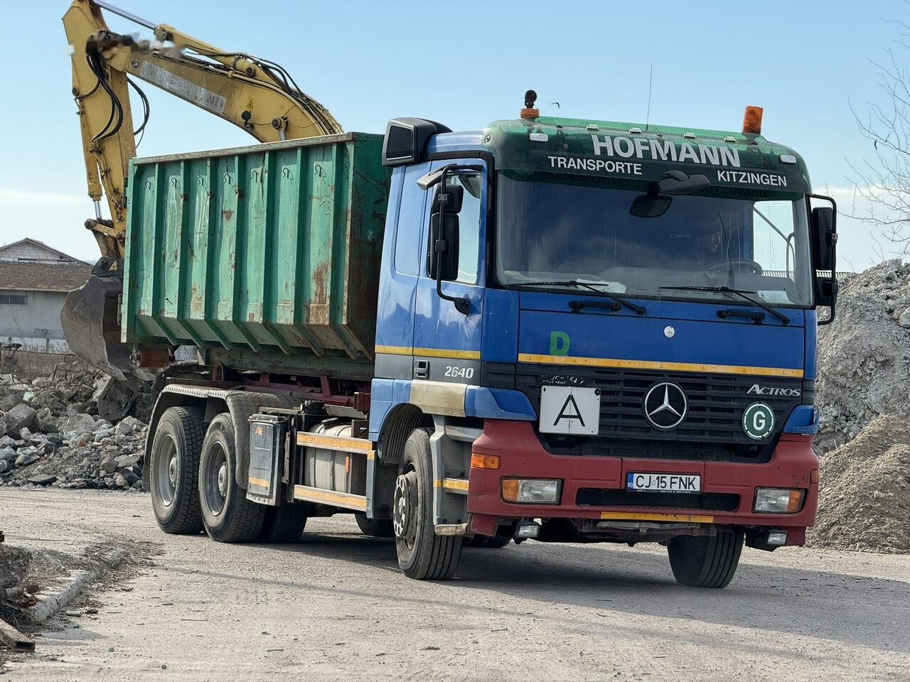 Mercedes-Benz Actros 2640 Abroll Chassy Changer - Kipper vrachtwagen: afbeelding 4 Mercedes-Benz Actros 2640 Abroll Chassy Changer - Kipper vrachtwagen: afbeelding 4