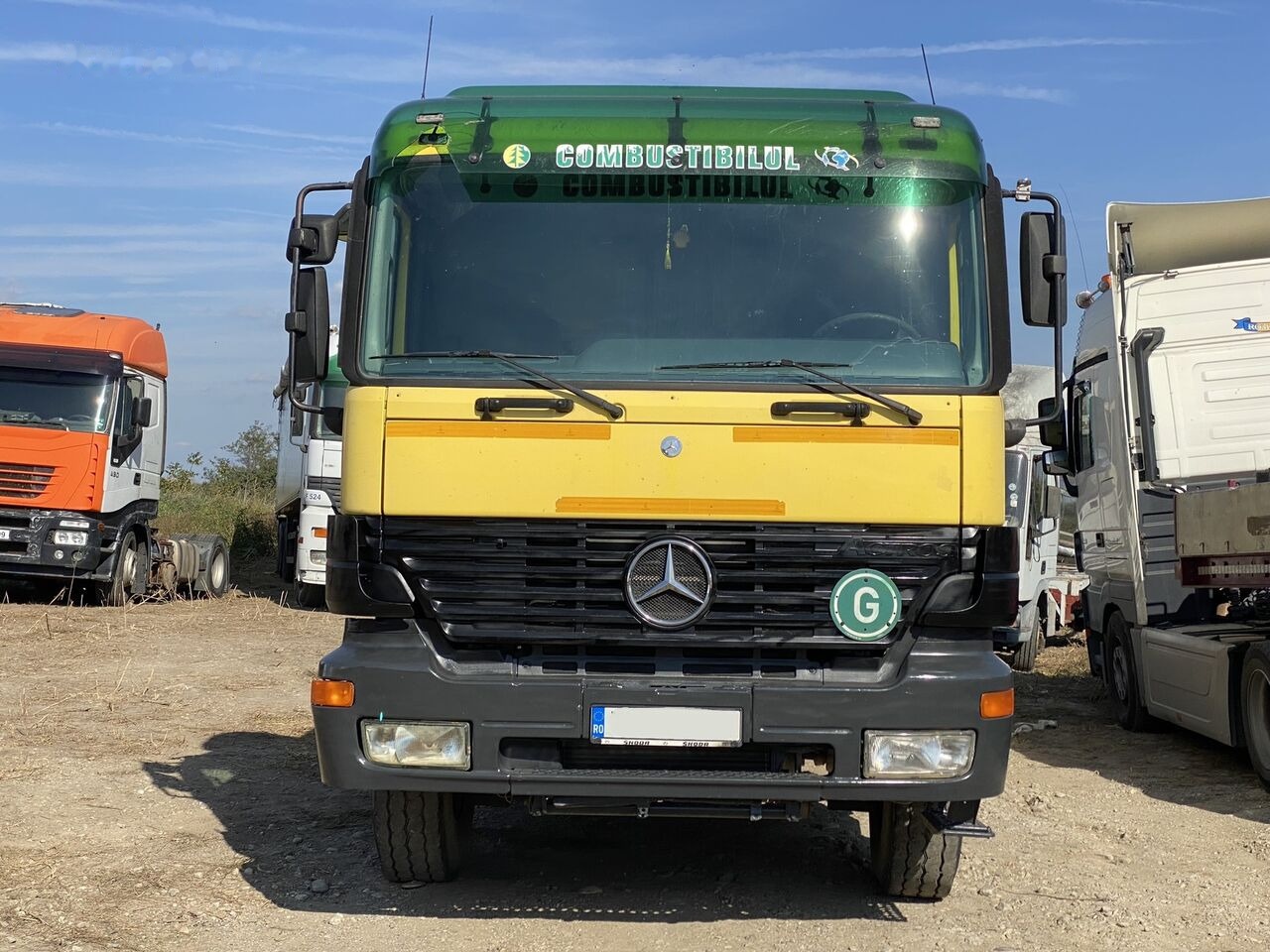 Mercedes-Benz Actros MP1 - Vrachtwagen met open laadbak, Kraanwagen: afbeelding 5 Mercedes-Benz Actros MP1 - Vrachtwagen met open laadbak, Kraanwagen: afbeelding 5
