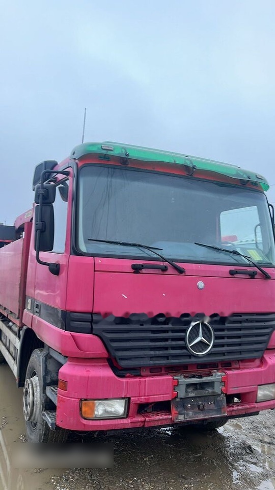 Mercedes-Benz Actros MP1 - Vrachtwagen met open laadbak, Kraanwagen: afbeelding 2 Mercedes-Benz Actros MP1 - Vrachtwagen met open laadbak, Kraanwagen: afbeelding 2