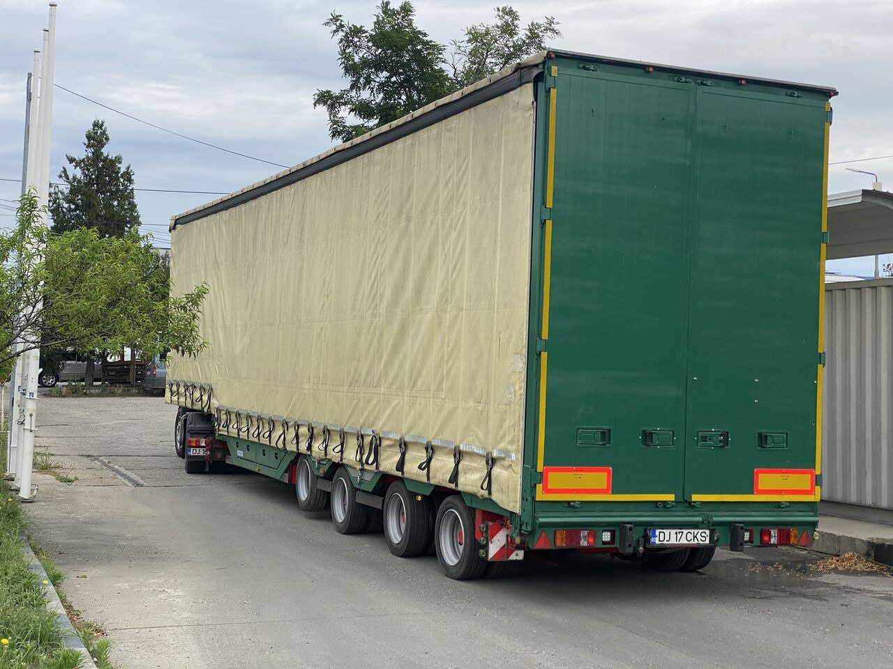 Dieplader oplegger Meusburger Typ: MPG-4 - trailer combine / tractoare / vole - axe viratoare: afbeelding 25