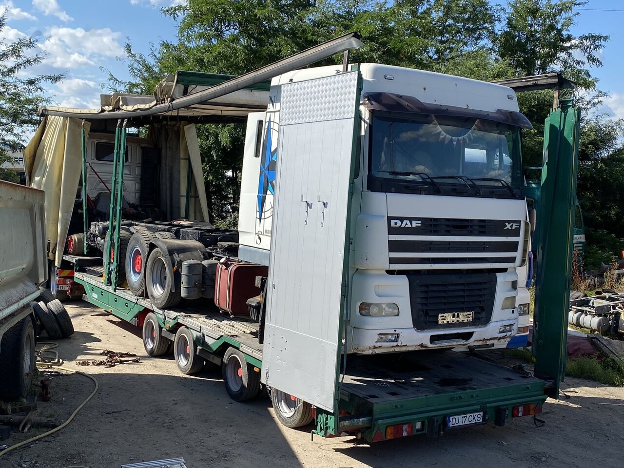 Dieplader oplegger Meusburger Typ: MPG-4 - trailer combine / tractoare / vole - axe viratoare: afbeelding 11