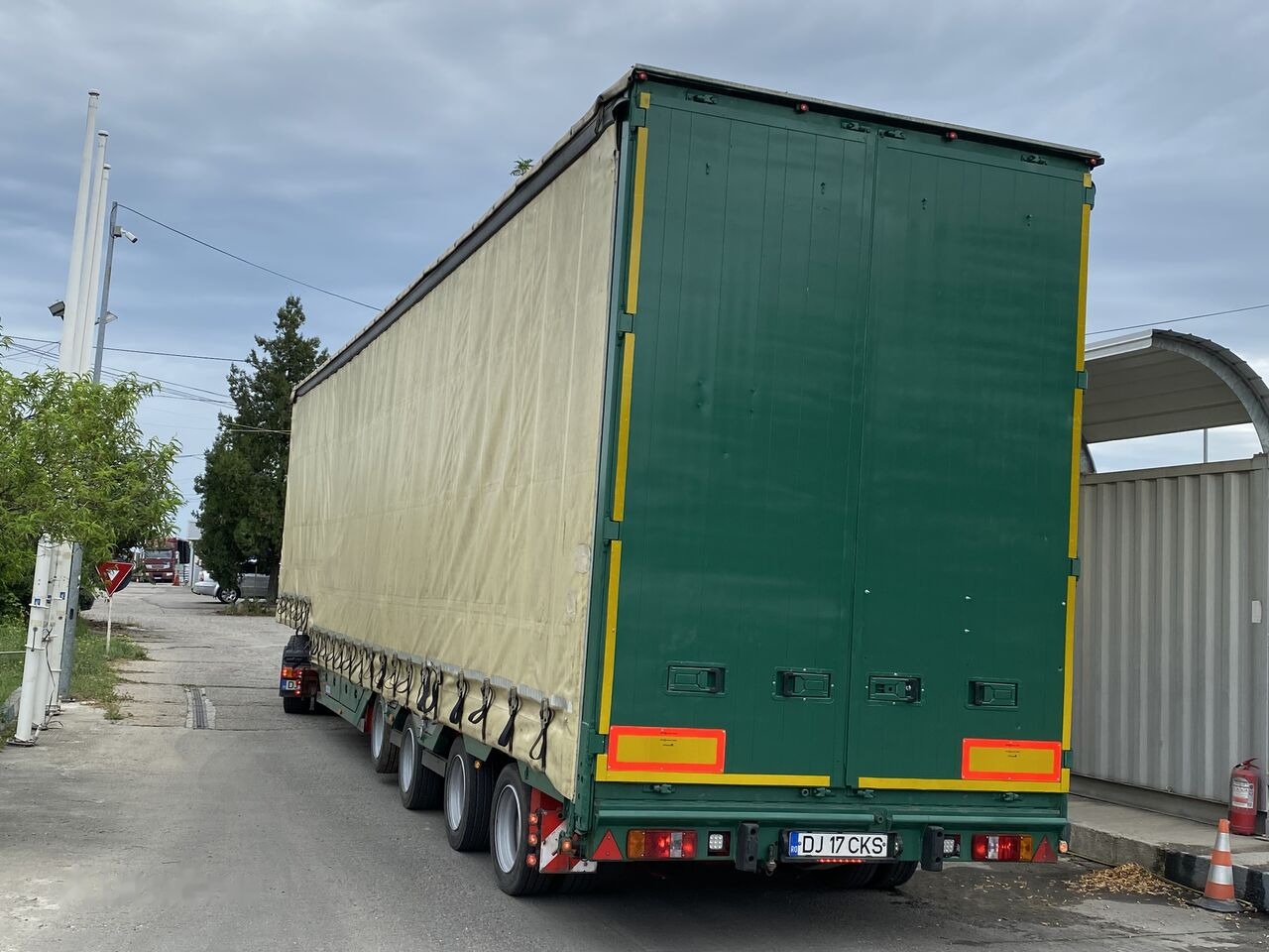 Dieplader oplegger Meusburger Typ: MPG-4 - trailer combine / tractoare / vole - axe viratoare: afbeelding 16