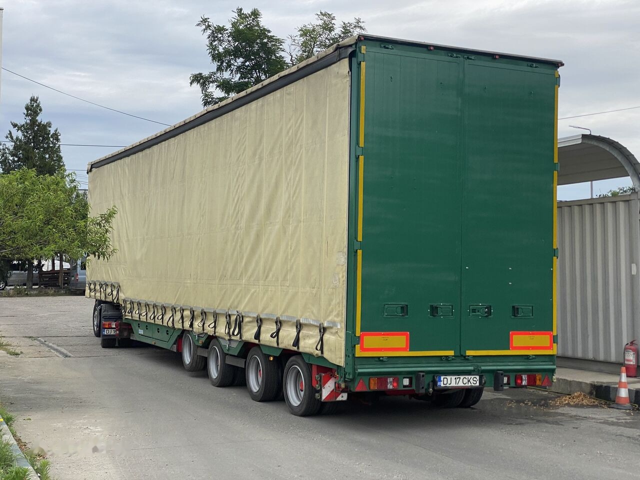 Dieplader oplegger Meusburger Typ: MPG-4 - trailer combine / tractoare / vole - axe viratoare: afbeelding 26