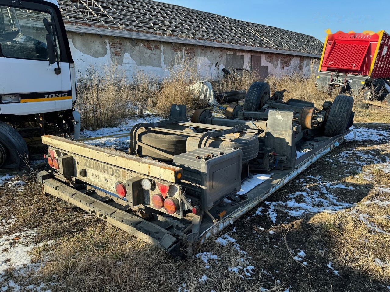 Schmitz Cargobull Sasiu DUBA frigorifica Schmitz cu Documente Schmitz Cargobull - Frame/ Chassis voor Aanhangwagen: afbeelding 1 Schmitz Cargobull Sasiu DUBA frigorifica Schmitz cu Documente Schmitz Cargobull - Frame/ Chassis voor Aanhangwagen: afbeelding 1