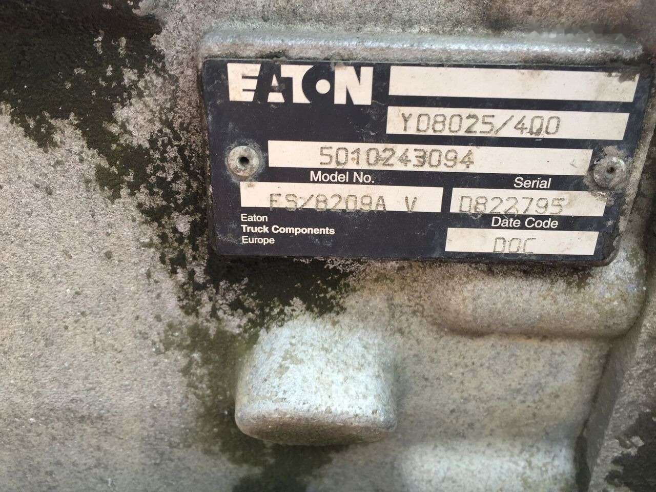 Eaton FS/8209A Y08025/400 truck - Versnellingsbak voor Vrachtwagen: afbeelding 1 Eaton FS/8209A Y08025/400 truck - Versnellingsbak voor Vrachtwagen: afbeelding 1