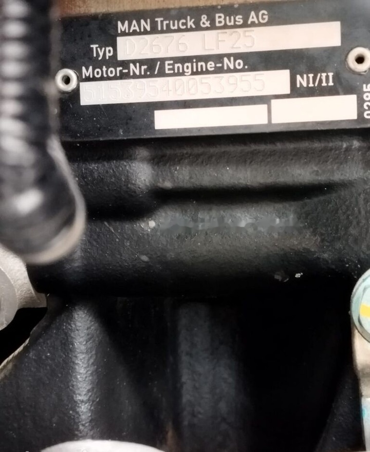 MAN TGX TGS TGA EURO 6 D2676LF25 MAN D2676LF25 truck - Motor voor Vrachtwagen: afbeelding 1 MAN TGX TGS TGA EURO 6 D2676LF25 MAN D2676LF25 truck - Motor voor Vrachtwagen: afbeelding 1