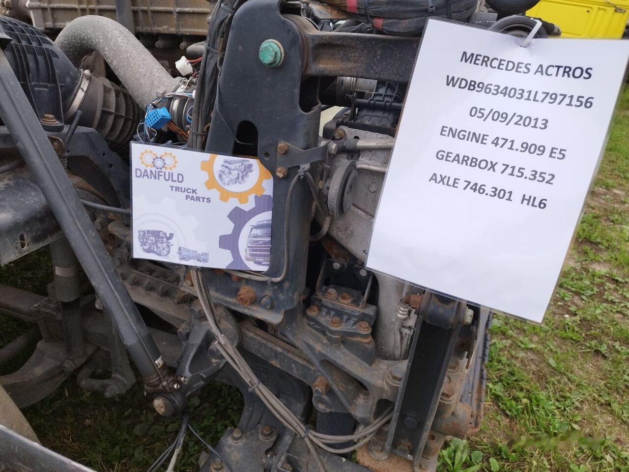 Mercedes-Benz Actros OM471   Mercedes-Benz Actros truck - Frame/ Chassis voor Vrachtwagen: afbeelding 1 Mercedes-Benz Actros OM471   Mercedes-Benz Actros truck - Frame/ Chassis voor Vrachtwagen: afbeelding 1