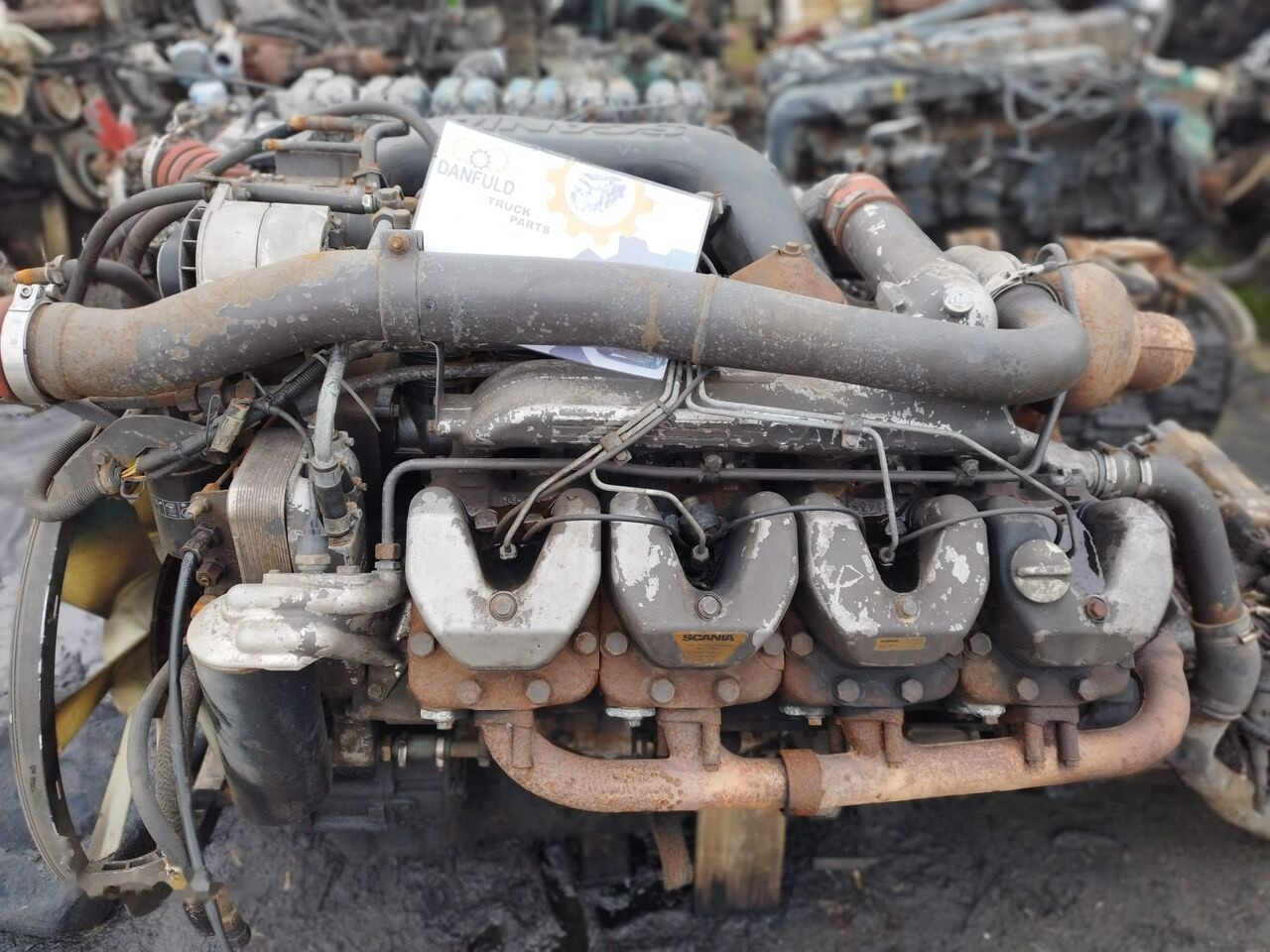 Motor voor Vrachtwagen Scania DSC1413   Scania 144 V8 530 E2: afbeelding 7