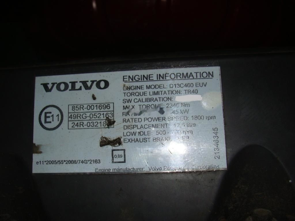 Volvo D13C460 EUV Volvo FM, FMX - Motor voor Vrachtwagen: afbeelding 4 Volvo D13C460 EUV Volvo FM, FMX - Motor voor Vrachtwagen: afbeelding 4