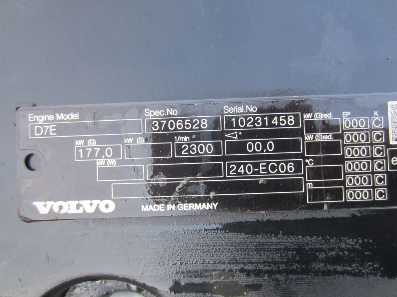 Volvo D7E 240 Volvo FL - Motor voor Vrachtwagen: afbeelding 4 Volvo D7E 240 Volvo FL - Motor voor Vrachtwagen: afbeelding 4