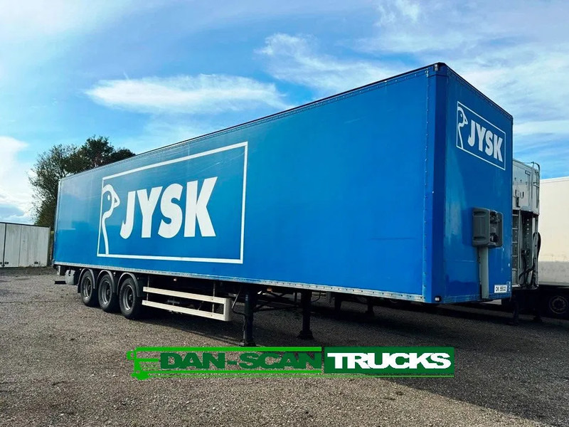 Fruehauf 3 aksl box Trailer inkl. lift - Gesloten oplegger: afbeelding 1 Fruehauf 3 aksl box Trailer inkl. lift - Gesloten oplegger: afbeelding 1