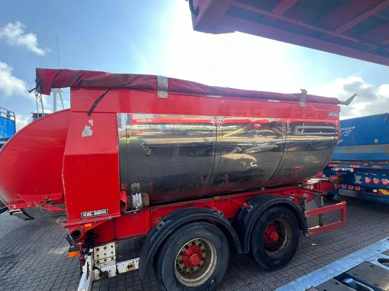 KEL-BERG Asfalt kærre - Aanhangwagen met huif: afbeelding 3 KEL-BERG Asfalt kærre - Aanhangwagen met huif: afbeelding 3