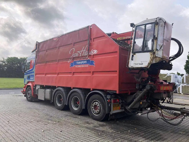 Scania R580 V8 Inkl Palfinger Epsilon Crane. 3 way tipper. Air/ Air suspension. inkl Trailer - Kipper vrachtwagen: afbeelding 3 Scania R580 V8 Inkl Palfinger Epsilon Crane. 3 way tipper. Air/ Air suspension. inkl Trailer - Kipper vrachtwagen: afbeelding 3