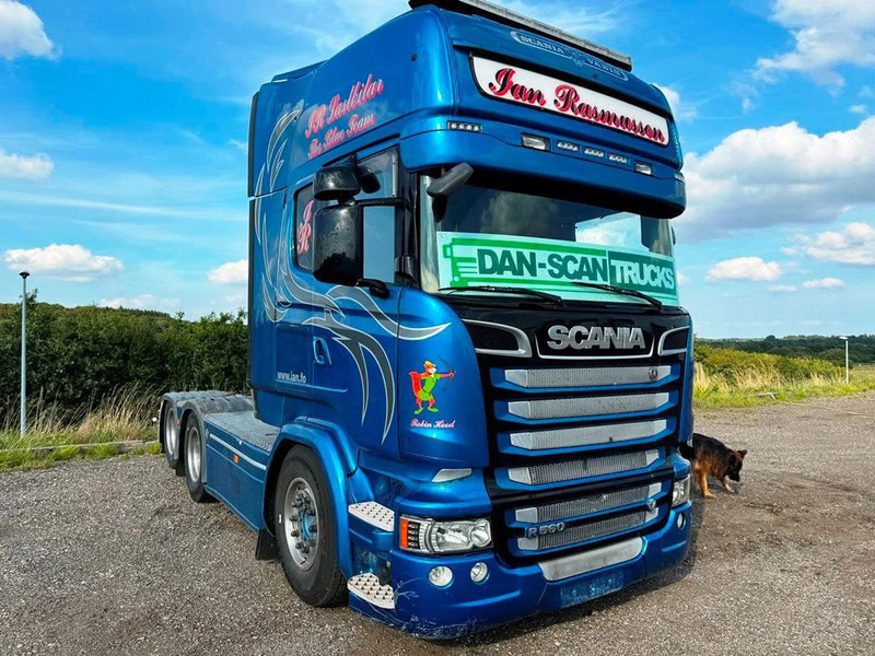 Scania R580 V8 Special Interior. Air / Air suspension. Opticuise / Retarder. Hydr. system. - Trekker: afbeelding 4 Scania R580 V8 Special Interior. Air / Air suspension. Opticuise / Retarder. Hydr. system. - Trekker: afbeelding 4