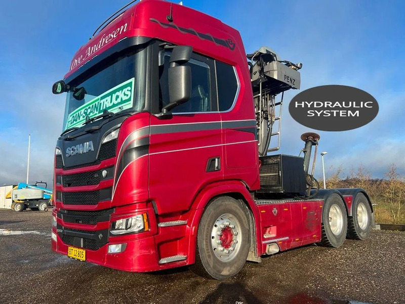 Scania R650 V8 NGS Special Interior. Crane on looks . 6x4 - Trekker: afbeelding 1 Scania R650 V8 NGS Special Interior. Crane on looks . 6x4 - Trekker: afbeelding 1