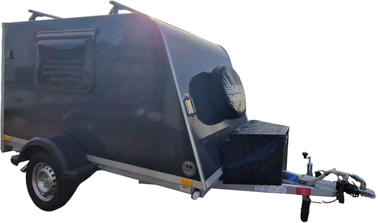 Microcamp mini przyczepa kempingowa transportowa teardrop - Aanhangwagen auto: afbeelding 2 Microcamp mini przyczepa kempingowa transportowa teardrop - Aanhangwagen auto: afbeelding 2