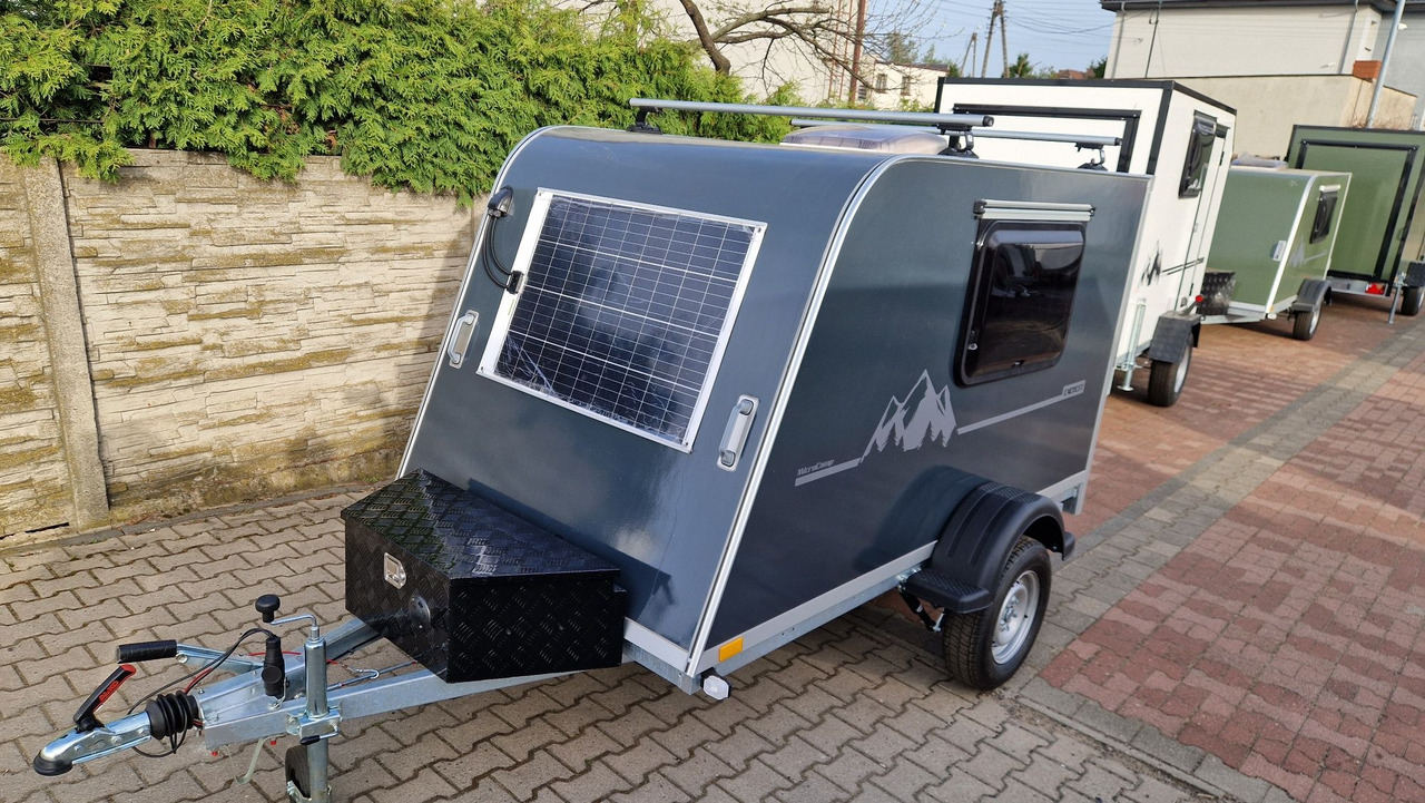 Minikemping Microcamp teardrop mała przyczepa wyprawowa PROMO WYPRZ - Caravan: afbeelding 4 Minikemping Microcamp teardrop mała przyczepa wyprawowa PROMO WYPRZ - Caravan: afbeelding 4