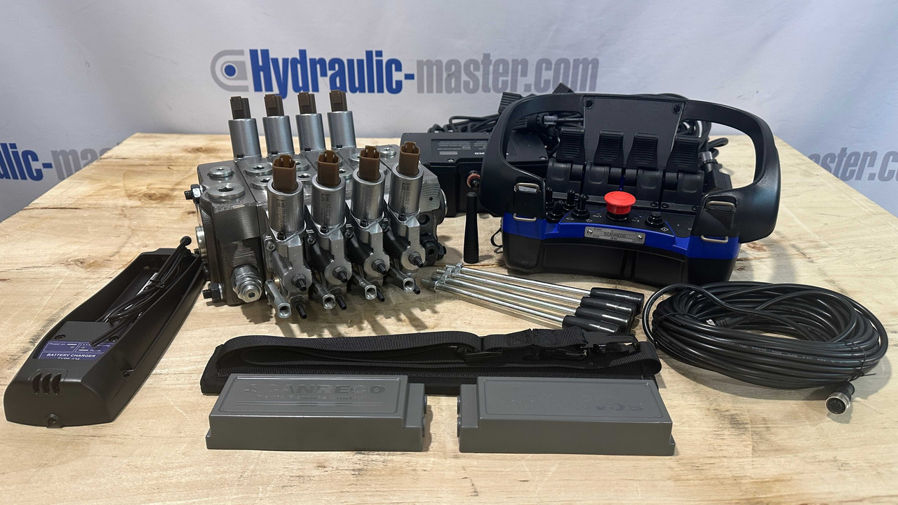 Set Scanreco RC400 with Walvoil DPX100 Liebherr, PM Group, Effer, Hiab - Stobbenfrees: afbeelding 1 Set Scanreco RC400 with Walvoil DPX100 Liebherr, PM Group, Effer, Hiab - Stobbenfrees: afbeelding 1