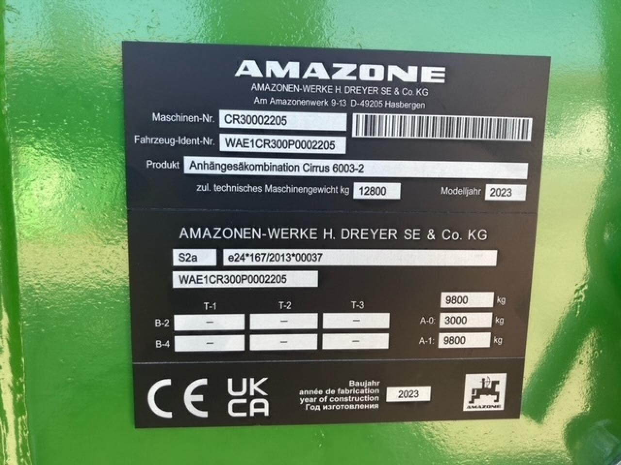 Amazone CIRRIUS 6003 AKTION - Zaaicombinatie: afbeelding 5 Amazone CIRRIUS 6003 AKTION - Zaaicombinatie: afbeelding 5