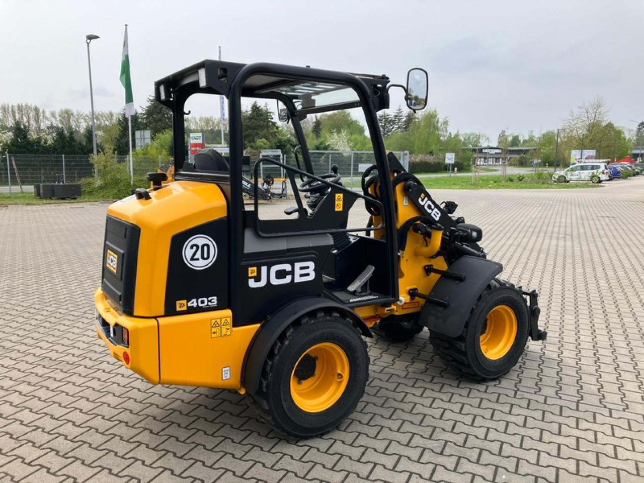 JCB 403 AGRI SMART POWER EURO-AUFNAHME - Wiellader: afbeelding 3 JCB 403 AGRI SMART POWER EURO-AUFNAHME - Wiellader: afbeelding 3