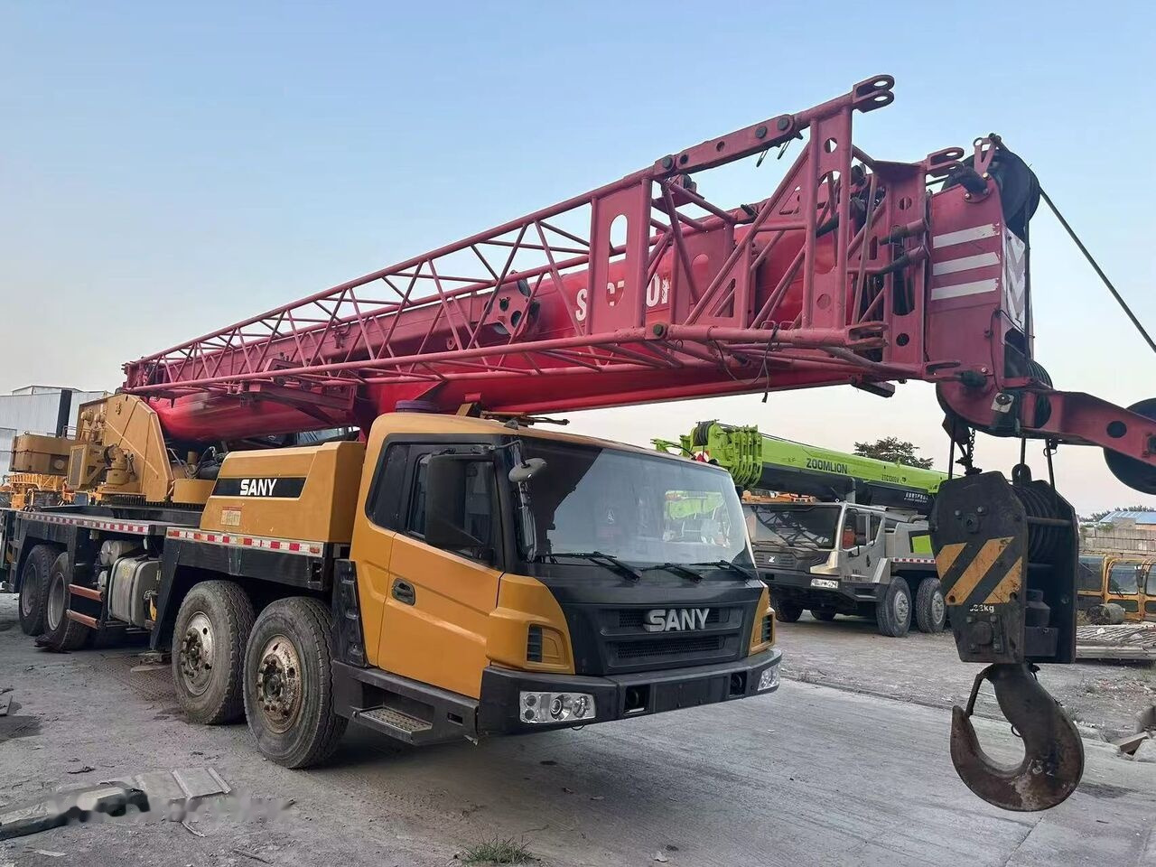 Palfinger Sany Used STC550 Truck Mounted Crane China 50 Ton 100 Ton Capacities - Mobiele kraan: afbeelding 4 Palfinger Sany Used STC550 Truck Mounted Crane China 50 Ton 100 Ton Capacities - Mobiele kraan: afbeelding 4