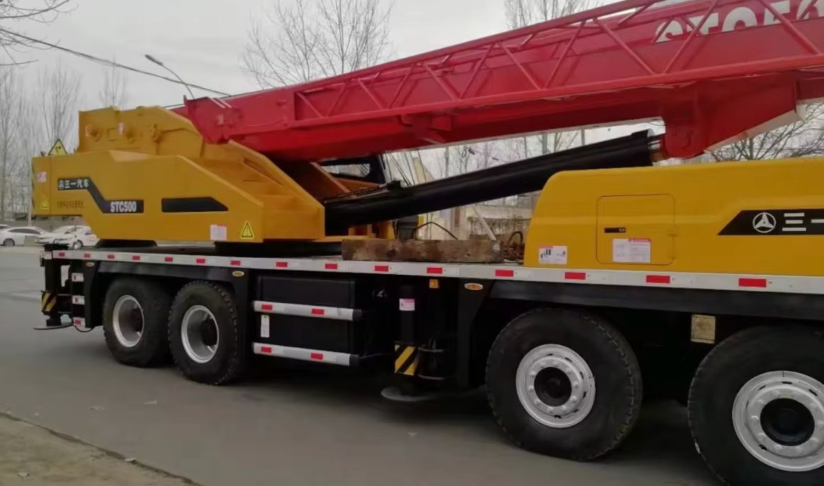 Mobiele kraan Sany STC250 STC500 STC800 25 50 80 100 truck crane for sale: afbeelding 9