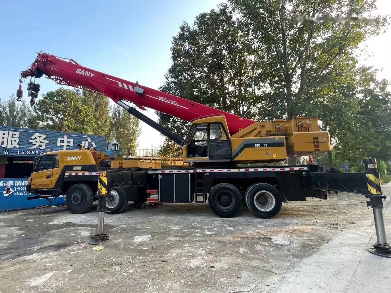Sany Used Sany STC800 Original 80 Ton Mobile Crane Truck Truck Mounte - Mobiele kraan: afbeelding 2 Sany Used Sany STC800 Original 80 Ton Mobile Crane Truck Truck Mounte - Mobiele kraan: afbeelding 2
