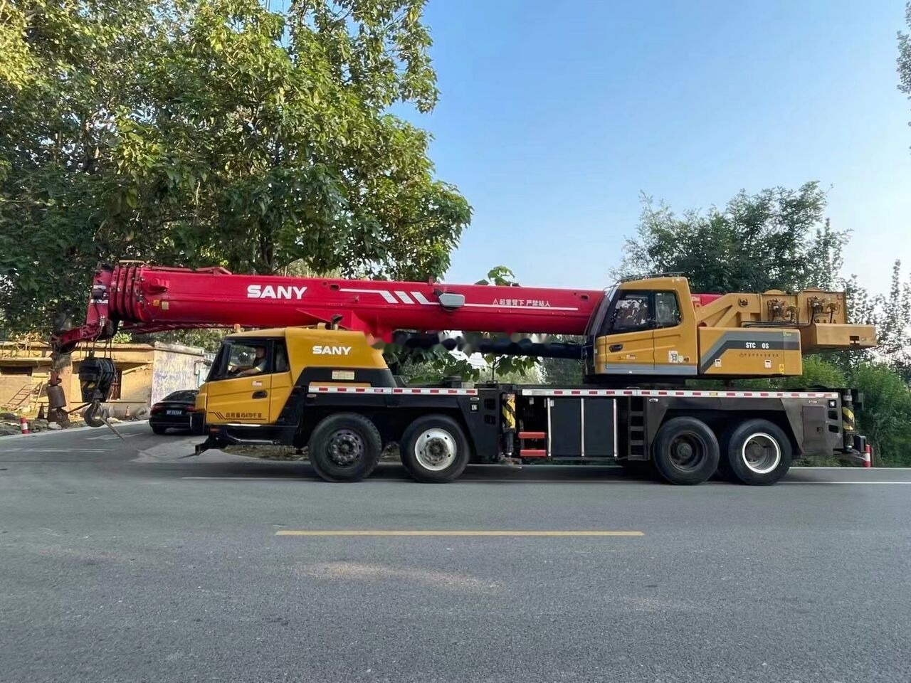 Sany Used Sany STC800 Original 80 Ton Mobile Crane Truck Truck Mounte - Mobiele kraan: afbeelding 1 Sany Used Sany STC800 Original 80 Ton Mobile Crane Truck Truck Mounte - Mobiele kraan: afbeelding 1