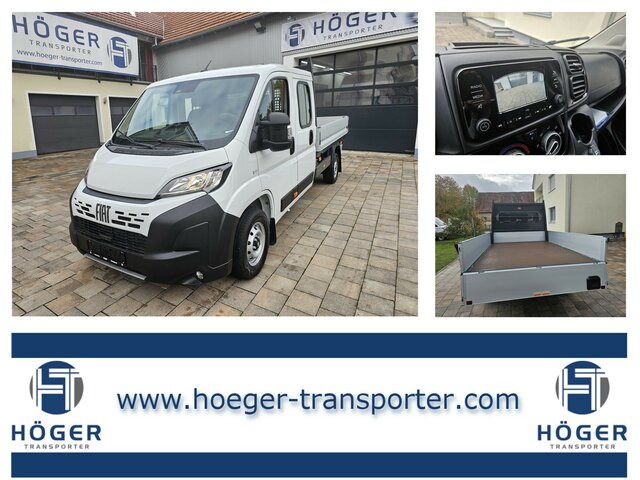 FIAT Ducato 140 DOKA Pritsche 2,9 Meter Klima DAB... - Bestelwagen open laadbak, Bestelwagen met dubbele cabine: afbeelding 1 FIAT Ducato 140 DOKA Pritsche 2,9 Meter Klima DAB... - Bestelwagen open laadbak, Bestelwagen met dubbele cabine: afbeelding 1