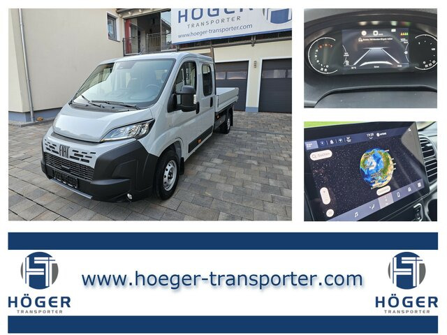 FIAT Ducato 140 DOKA Pritsche 2,9 Navi 10' v.Cockpit - Bestelwagen open laadbak, Bestelwagen met dubbele cabine: afbeelding 1 FIAT Ducato 140 DOKA Pritsche 2,9 Navi 10' v.Cockpit - Bestelwagen open laadbak, Bestelwagen met dubbele cabine: afbeelding 1