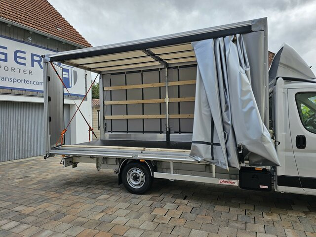 Schuifzeilen bestelwagen FIAT Ducato 35 MAXI 180 Pritsche Plane 4,90 Meter: afbeelding 29
