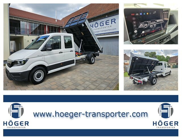 MAN TGE 3.140 Doka L4 Dreiseitenkipper Facelift - Kipper bestelwagen, Bestelwagen met dubbele cabine: afbeelding 1 MAN TGE 3.140 Doka L4 Dreiseitenkipper Facelift - Kipper bestelwagen, Bestelwagen met dubbele cabine: afbeelding 1