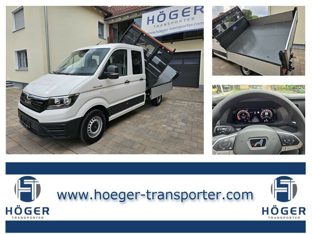 MAN TGE 3.140 Doka L3 Dreiseitenkipper Facelift - Vrachtwagen: afbeelding 1 MAN TGE 3.140 Doka L3 Dreiseitenkipper Facelift - Vrachtwagen: afbeelding 1